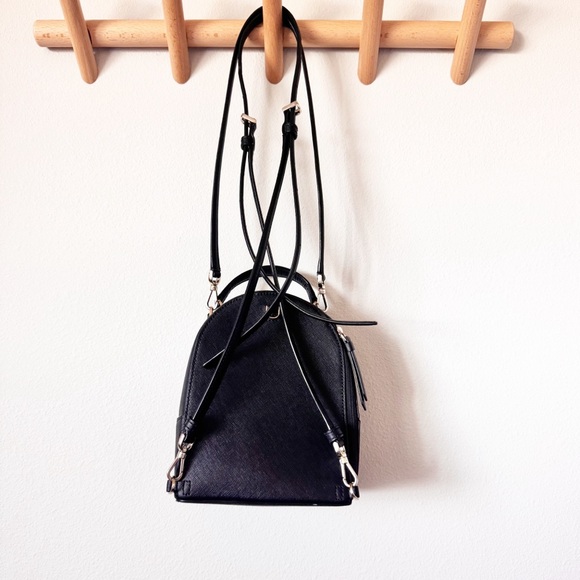 Kate Spade Cameron Mini Convertible Black Backpack - Picture 10 of 12